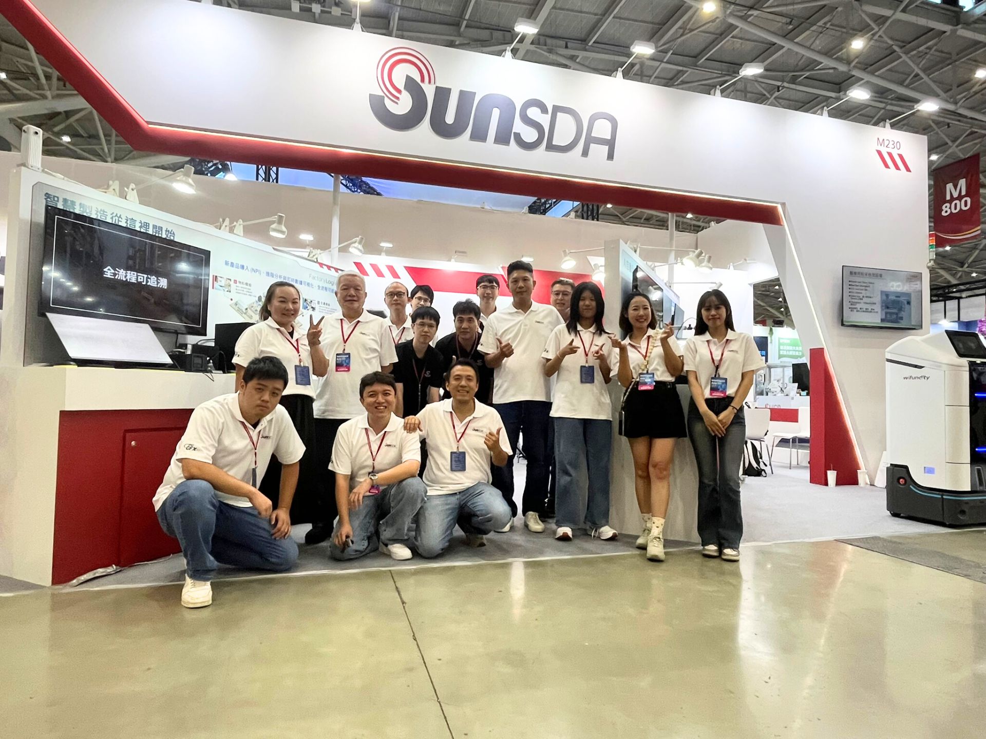 昇捷頌科技於台北國際自動化展展示 AI 檢測與物聯網方案